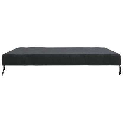 Copertura Tavolo Tinta unita Nero 122 x 122 x 15 cm Tessuto | homemem39