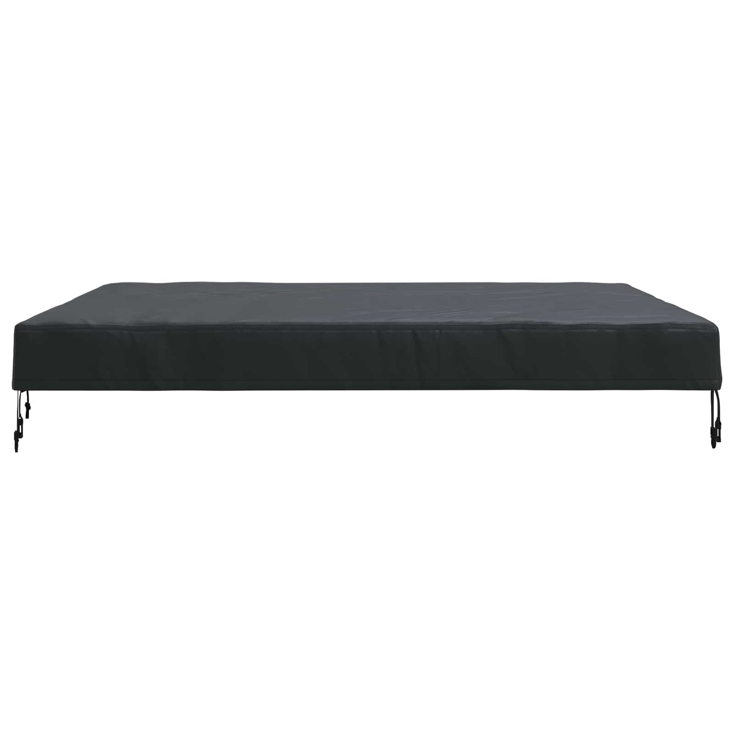 Copertura Tavolo Tinta unita Nero 142 x 142 x 15 cm Tessuto | homemem39