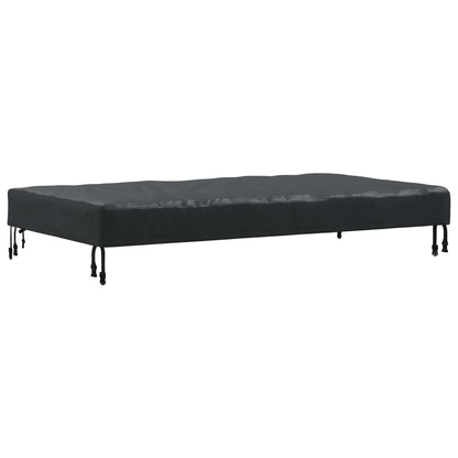 Copertura Tavolo Tinta unita Nero 142 x 82 x 15 cm Tessuto | homemem39