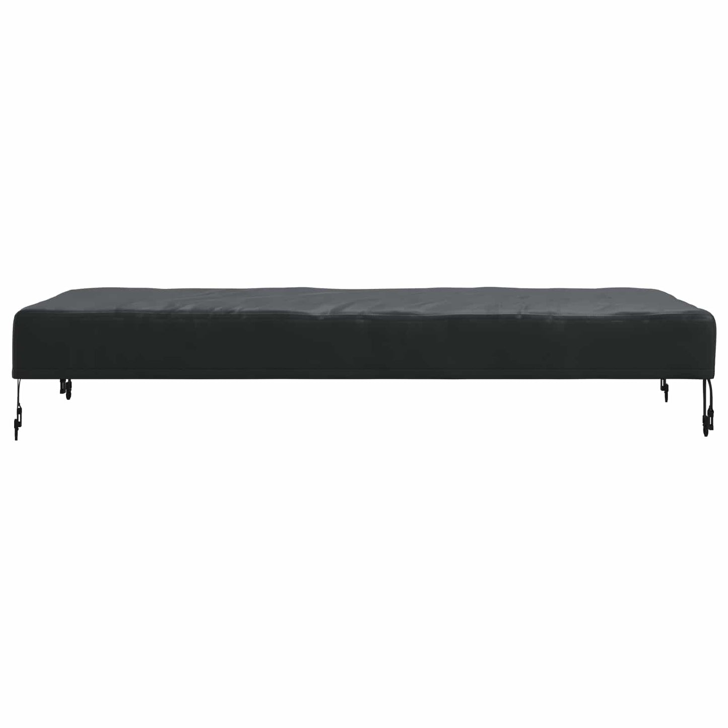 Copertura Tavolo Tinta unita Nero 142 x 82 x 15 cm Tessuto | homemem39