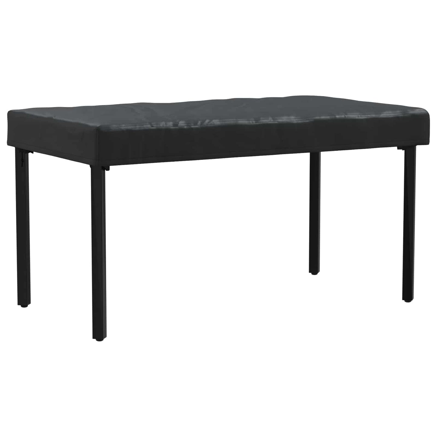 Copertura Tavolo Tinta unita Nero 142 x 82 x 15 cm Tessuto | homemem39