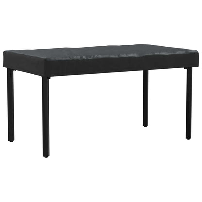 Copertura Tavolo Tinta unita Nero 142 x 82 x 15 cm Tessuto | homemem39