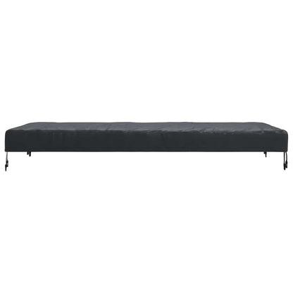 Copertura Tavolo Tinta unita Nero 162 x 92 x 15 cm Tessuto | homemem39