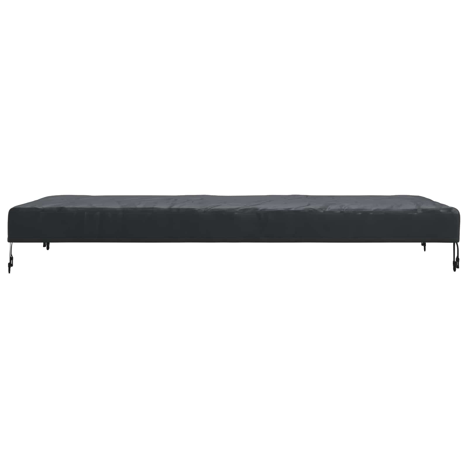 Copertura Tavolo Tinta unita Nero 182 x 102 x 15 cm Tessuto | homemem39