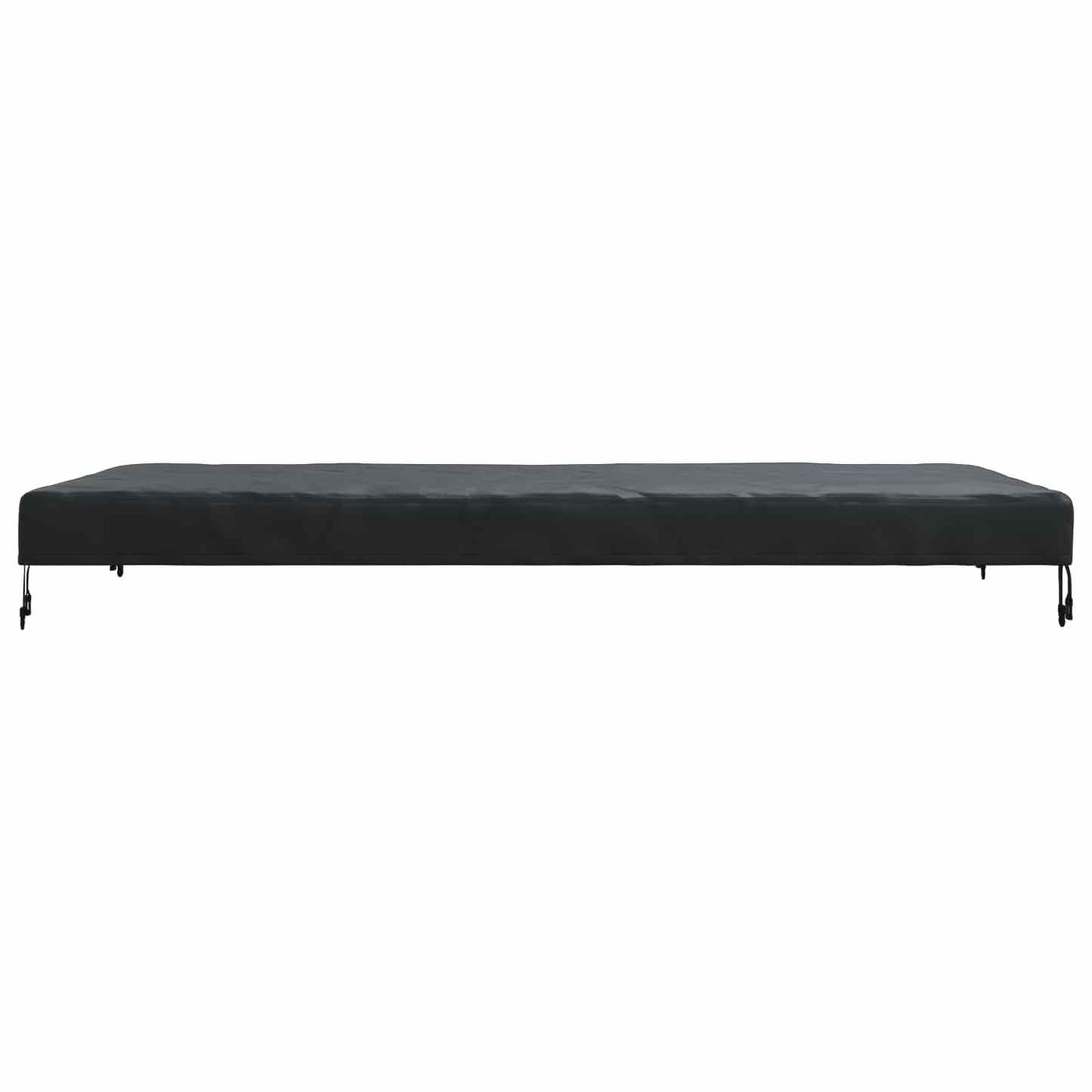 Copertura Tavolo Tinta unita Nero 202 x 92 x 15 cm Tessuto | homemem39