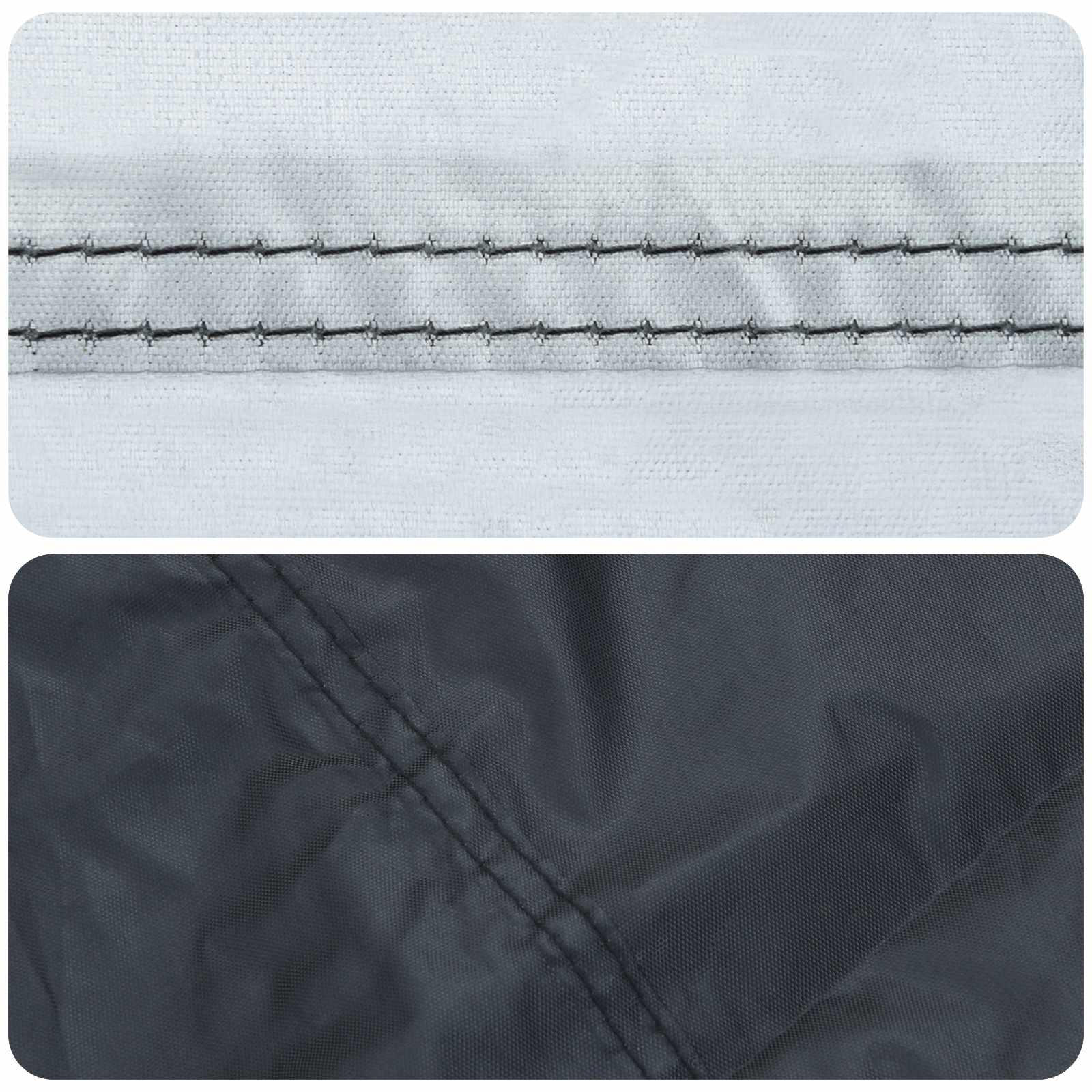 Copertura Tavolo Tinta unita Nero 202 x 92 x 15 cm Tessuto | homemem39