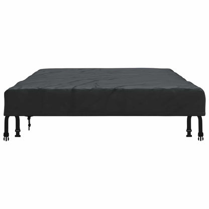 Copertura Tavolo Tinta unita Nero 202 x 92 x 15 cm Tessuto | homemem39