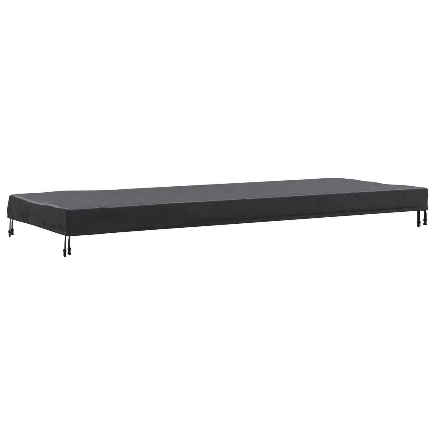 Copertura Tavolo Tinta unita Nero 262 x 102 x 15 cm Tessuto | homemem39