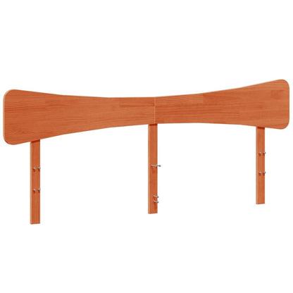 Giroletto senza Materasso Marrone Cera 160x200 cm Legno di Pino