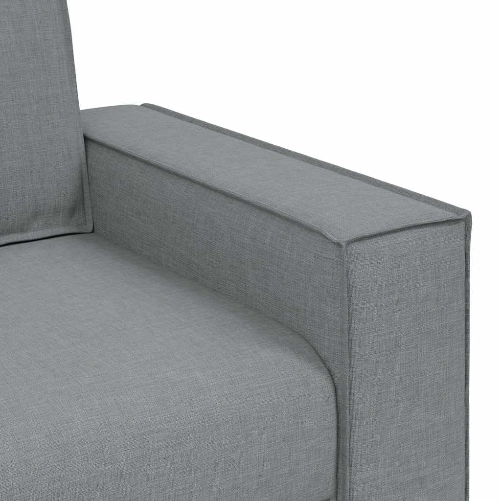 Poltrona Divano Grigio Chiaro 100x78x84 cm Tessuto | homemem39