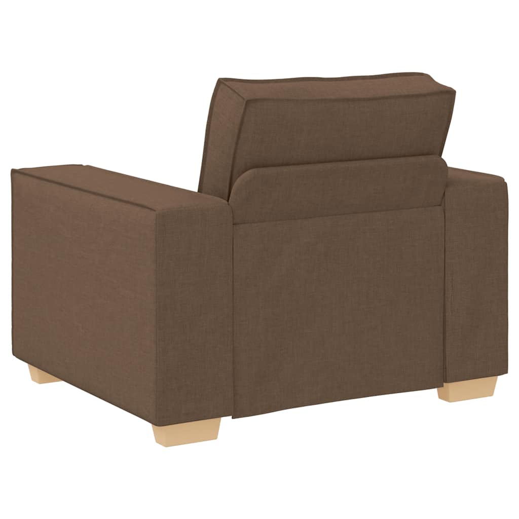 Poltrona Divano Marrone 100x78x84 cm Tessuto