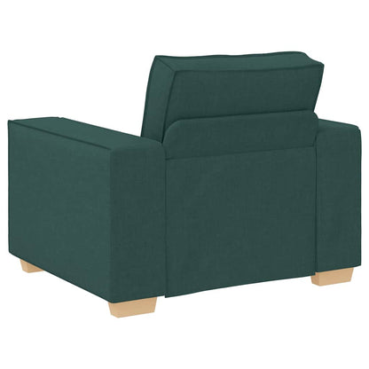 Poltrona Divano Verde Scuro 100x78x84 cm Tessuto | homemem39