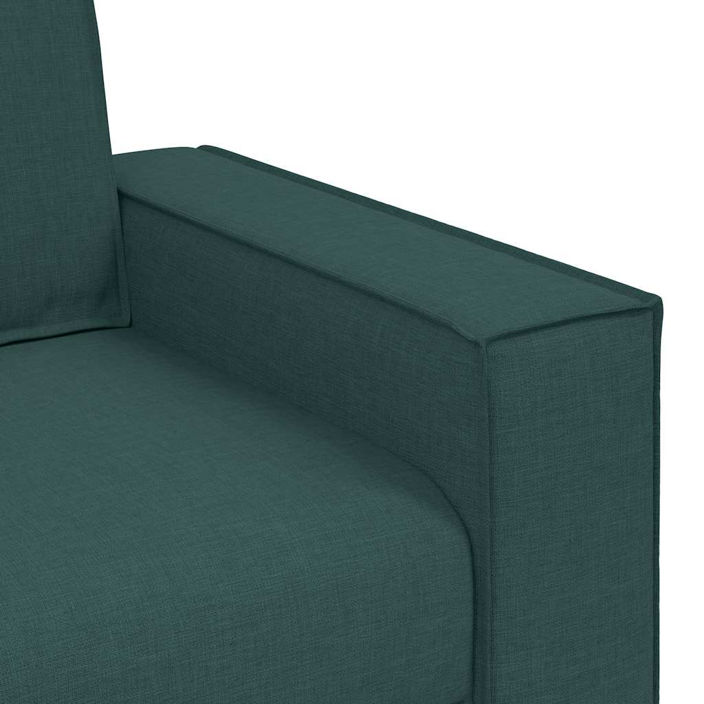 Poltrona Divano Verde Scuro 100x78x84 cm Tessuto | homemem39