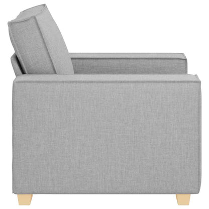 Poltrona Divano Grigio Nuvola 100x78x84 cm Tessuto | homemem39