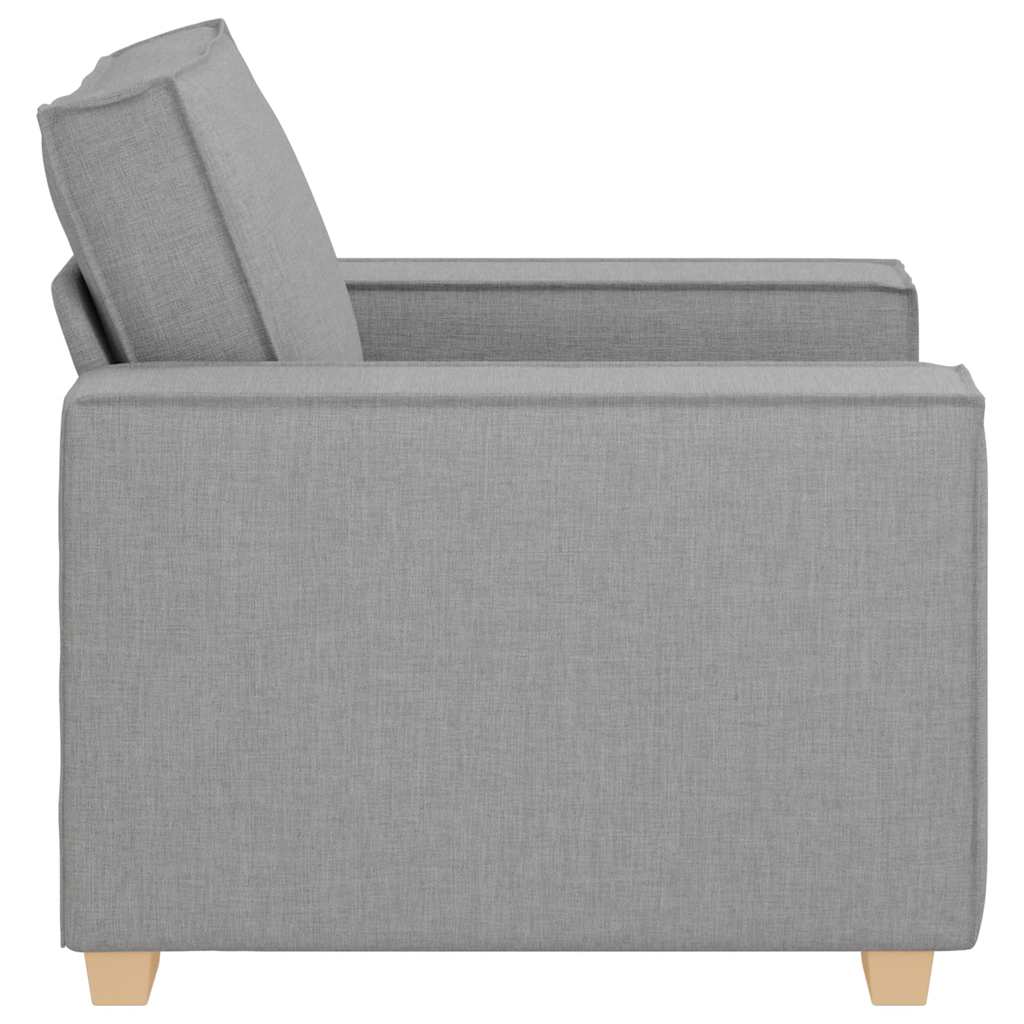 Poltrona Divano Grigio Nuvola 60 cm Tessuto - homemem39