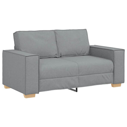 Divano a 2 posti Grigio chiaro 160x78x84 cm in tessuto | homemem39