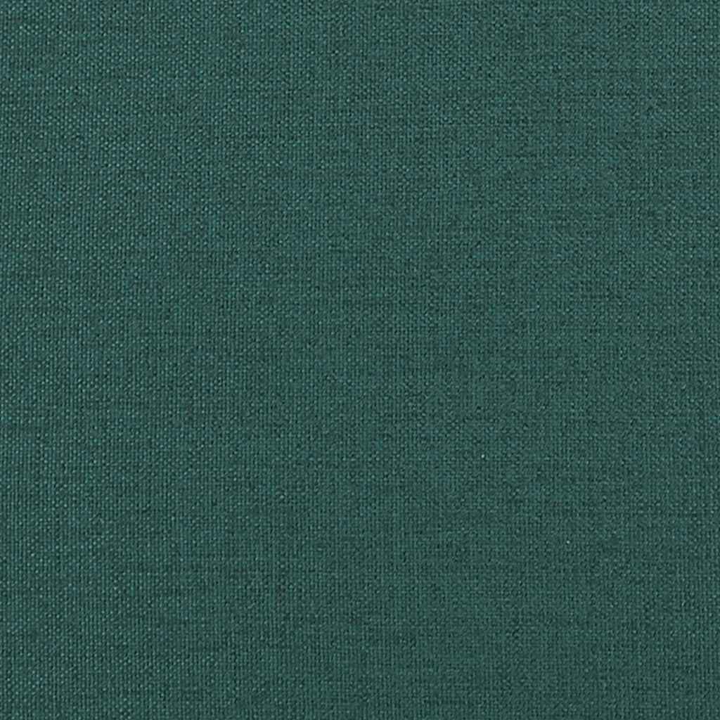 Divano a 2 posti Verde scuro 120 cm in tessuto - homemem39