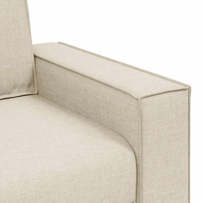 Divano a 2 posti in lino 160x78x84 cm | homemem39