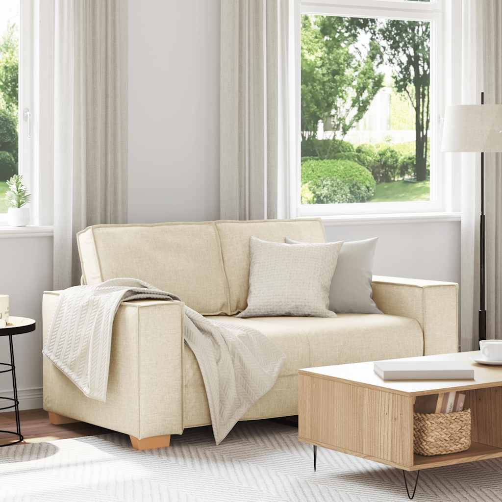 Divano a 2 posti in lino 160x78x84 cm | homemem39