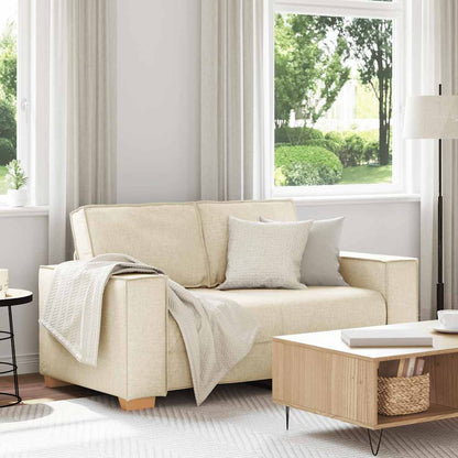 Divano a 2 posti in lino 160x78x84 cm | homemem39