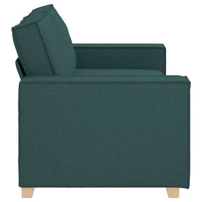 Divano a 2 posti Verde scuro 180x78x84 cm in tessuto | homemem39