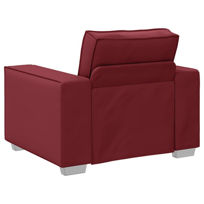 Poltrona divano Rosso vino 99 x 78 x 84 cm Pelle Artificiale
