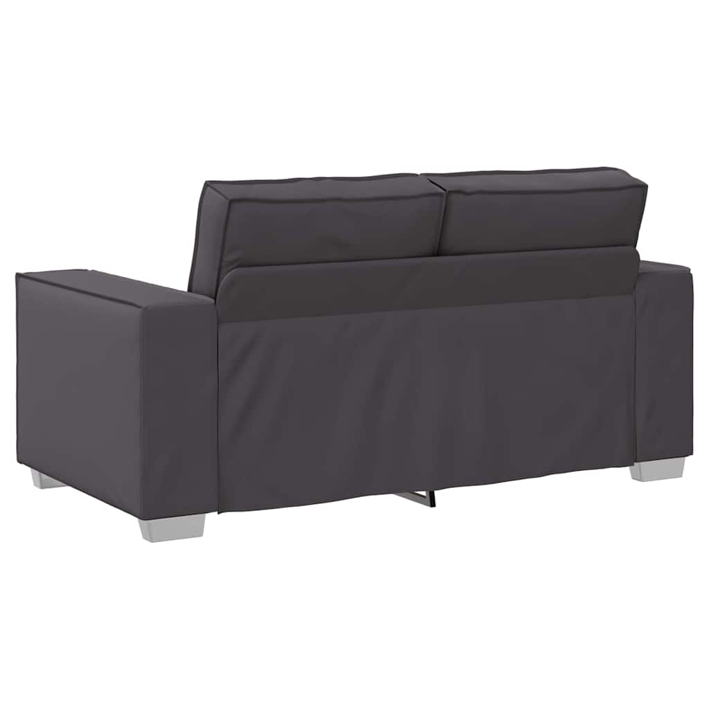 Poltrona divano Grigio 160 x 78 x 84 cm Pelle Artificiale