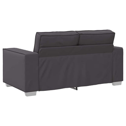Poltrona divano Grigio 160 x 78 x 84 cm Pelle Artificiale