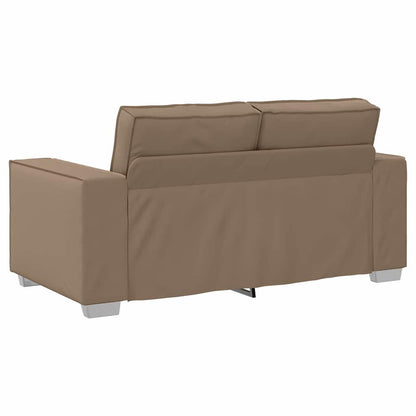 Divano a due posti Cappuccino 160 cm Pelle Sintetica | homemem39
