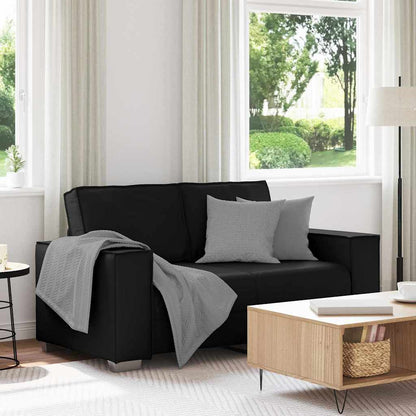 Poltrona divano Nero 160 x 78 x 84 cm Pelle Artificiale - homemem39