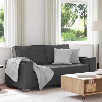 Poltrona divano Grigio 180 x 78 x 84 cm Pelle Artificiale