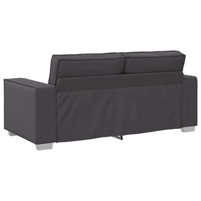 Poltrona divano Grigio 180 x 78 x 84 cm Pelle Artificiale