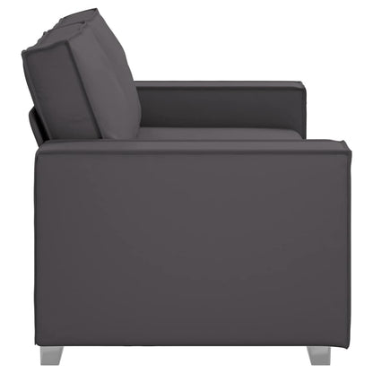 Poltrona divano Grigio 180 x 78 x 84 cm Pelle Artificiale