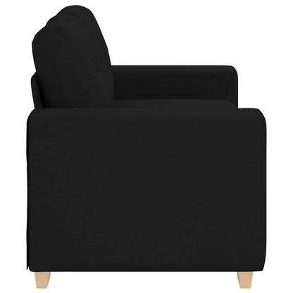 Divano Divanetto Nero 160x77x82 cm in Tessuto | homemem39