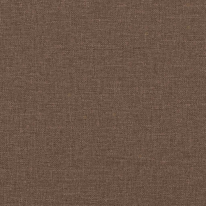 Divano Divanetto Marrone 120 cm in Tessuto - homemem39
