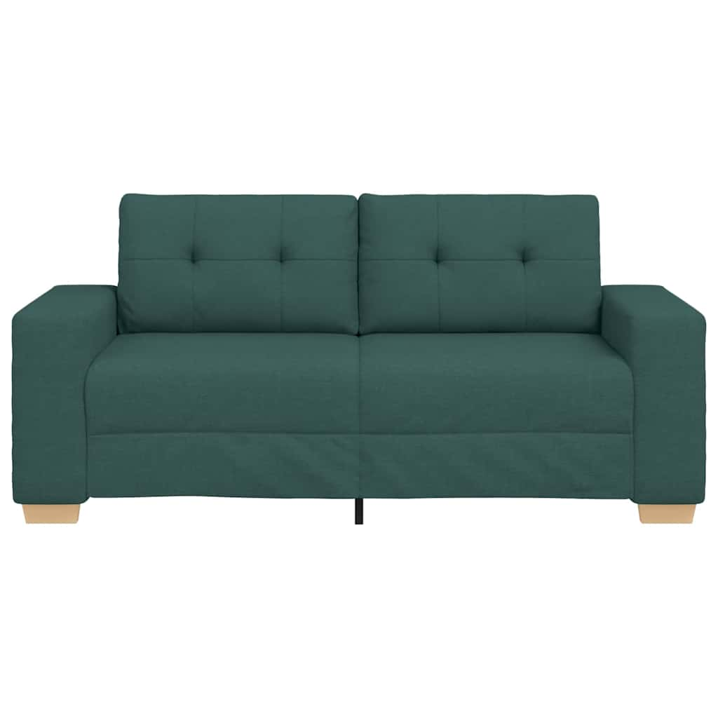 Divano Divanetto Verde Scuro 140 cm in Tessuto - homemem39