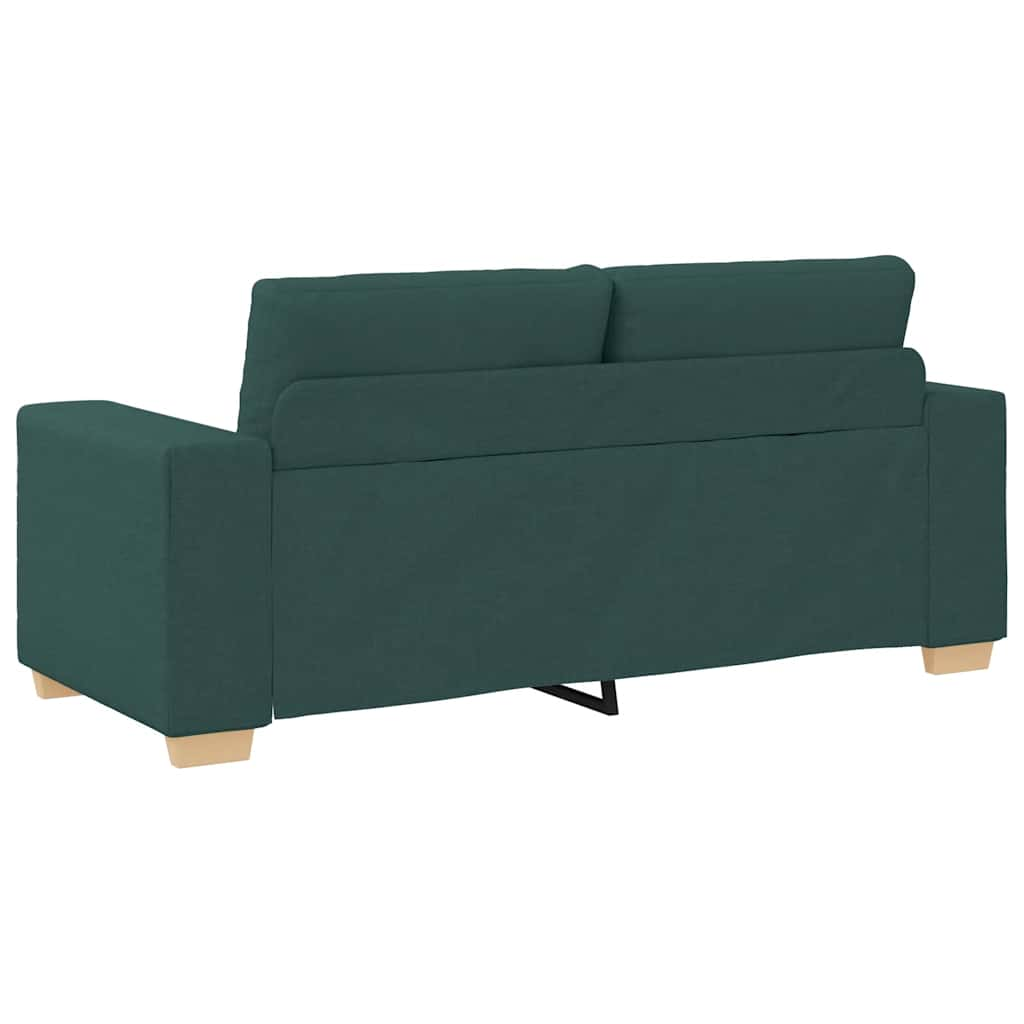 Divano Divanetto Verde Scuro 140 cm in Tessuto - homemem39