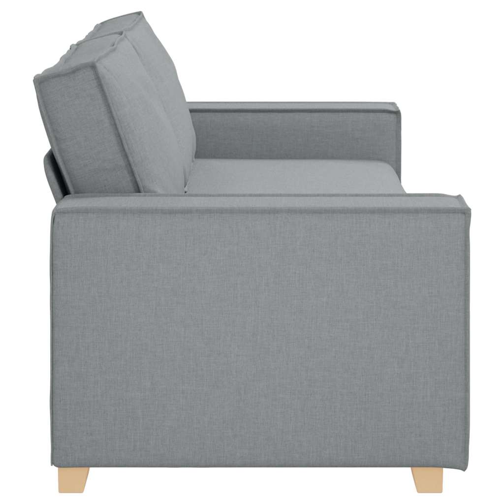 Divano a 3 posti Grigio Scuro 220x78x80 cm in Tessuto | homemem39