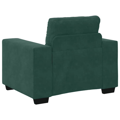 Divano Sedia Verde Scuro 60 cm Velluto - homemem39