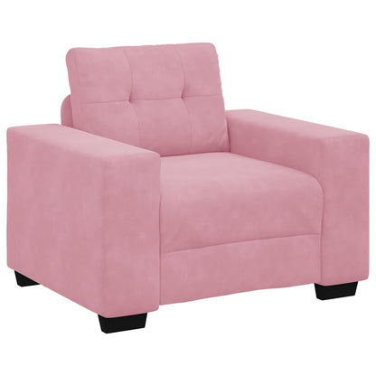 Divano Sedia Rosa 60 cm Velluto - homemem39