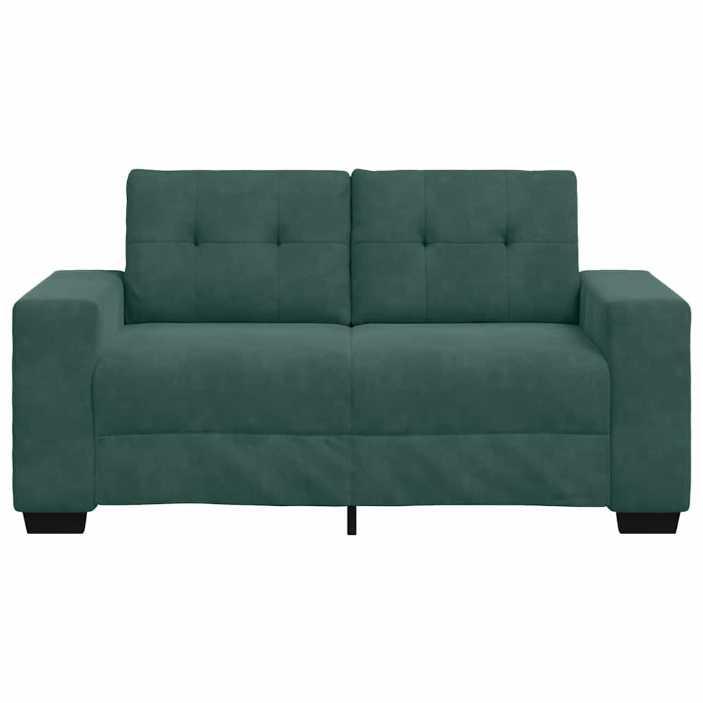 Divano Divanetto Verde Scuro 120 cm Velluto - homemem39