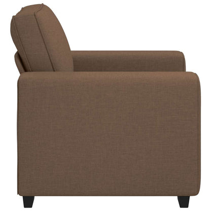 Poltrona Marrone 100x77x82 cm in Tessuto | homemem39