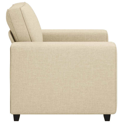 Poltrona Crema 60 cm in Tessuto - homemem39