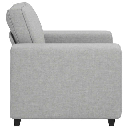 Divano Sedia Grigio Nuvola 100x77x82 cm in Tessuto | homemem39
