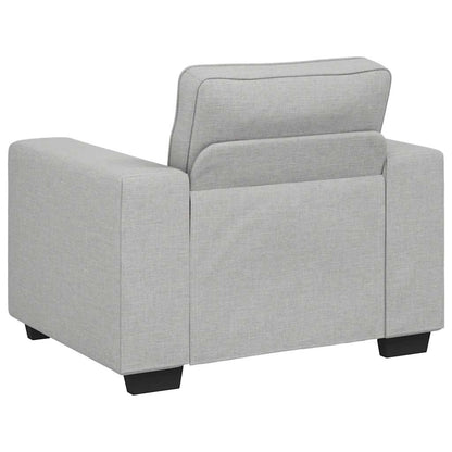 Divano Sedia Grigio Nuvola 100x77x82 cm in Tessuto | homemem39