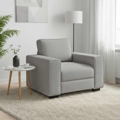 Divano Sedia Grigio Nuvola 100x77x82 cm in Tessuto | homemem39