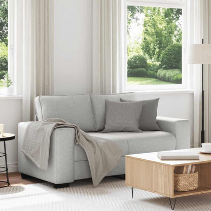 Divano a 2 Posti Grigio Nuvola 160x77x82 cm in Tessuto | homemem39