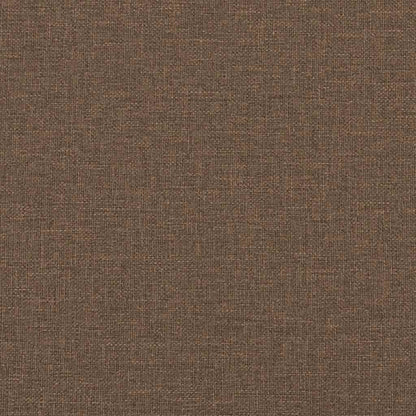 Divano a 2 Posti Marrone 180x77x82 cm in Tessuto | homemem39