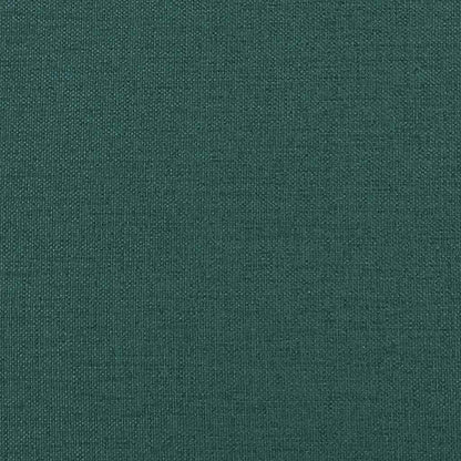 Divano a 2 Posti Verde Scuro 140 cm in Tessuto - homemem39