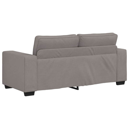Divano a 2 Posti Tortora 180x77x82 cm in Tessuto | homemem39